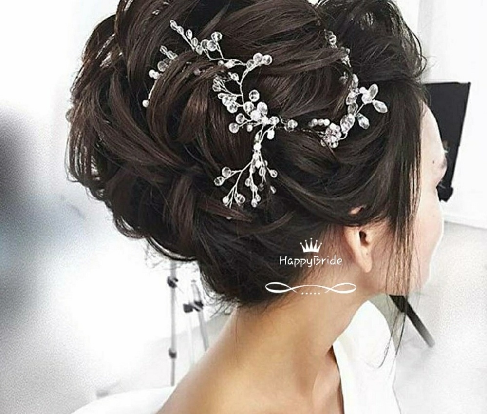 Gorgeous Rhinestone & Crystal Hair Vine